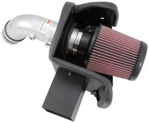 Nissan Altima Performance Air Intake - K&N Engineering - 69 Series Typhoon - Silver - `13-`18